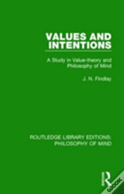 Capa do artigo Values And Intentions