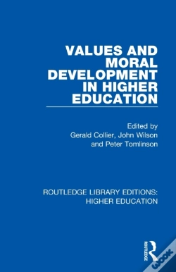 Capa do artigo Values And Moral Development In Higher Education