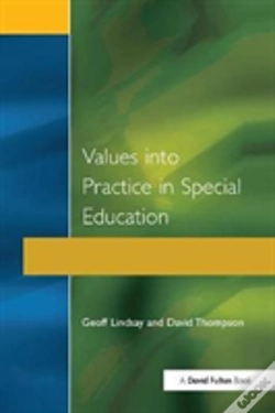 Capa do artigo Values Into Practice In Special Education