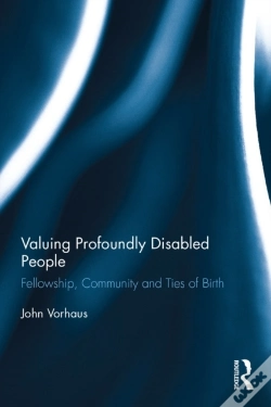 Capa do artigo Valuing Profoundly Disabled People