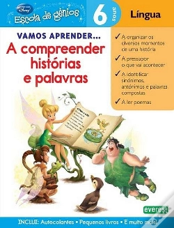 Capa do artigo Vamos Aprender… A Compreender Histórias e Palavras 6 Anos - Língua