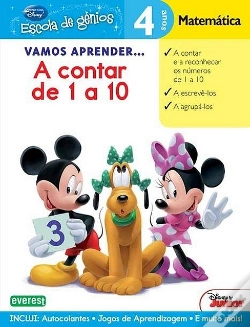 Capa do artigo Vamos Aprender… A Contar de 1 a 10  4 Anos - Matemática