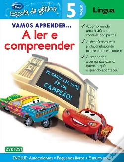 Capa do artigo Vamos Aprender… A Ler e Compreender 5 Anos - Língua