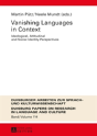 Vanishing Languages In Context - Preview