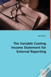 Capa do artigo Variable Costing Income Statement For External Reporting