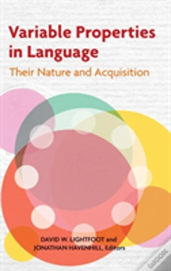 Capa do artigo Variable Properties In Language