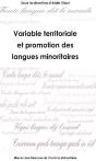 Variable Territoriale Et Promotion Des Langues Minoritaires - Preview