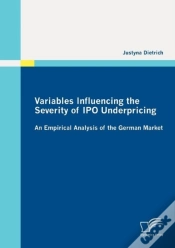 Capa do artigo Variables Influencing The Severity Of Ipo Underpricing