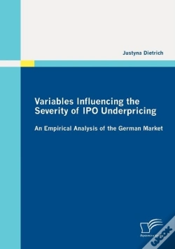Capa do artigo Variables Influencing The Severity Of Ipo Underpricing