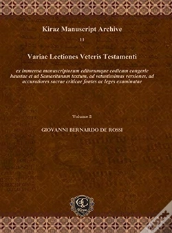 Capa do artigo Variae Lectiones Veteris Testamenti (Vol 1)