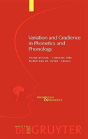 Variation And Gradience In Phonetics And Phonology - Preview
