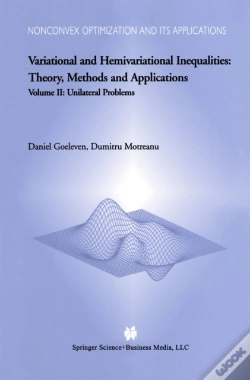 Capa do artigo Variational And Hemivariational Inequalities - Theory, Methods And Applications