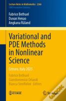 Variational And Pde Methods In Nonlinear Science