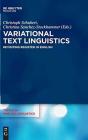 Variational Text Linguistics - Preview