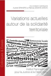 Capa do artigo Variations Actuelles Autour De La Solidarité Territoriale