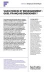 Variation(S) Et Enseignement : Quel Français Enseigner ? - Preview
