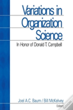 Capa do artigo Variations In Organization Science