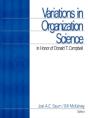 Variations In Organization Science - Preview