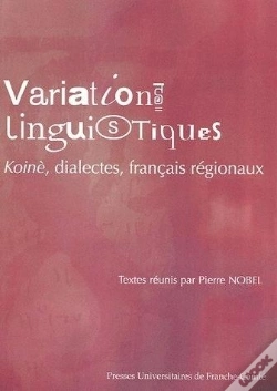 Capa do artigo Variations Linguistiques