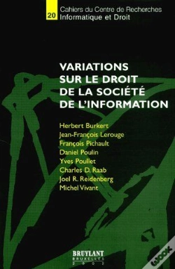 Capa do artigo Variations Sur Le Droit De La Société De L'Information