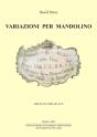 Variazioni Per Mandolino (Com CD) - Preview