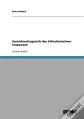 Varietatenlinguistik Des Altitalienischen