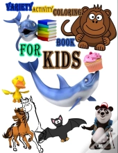 Variety Activity Coloring Book For Kids