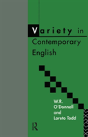 Variety In Contemporary English - Preview