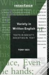 Capa do artigo Variety In Written English
