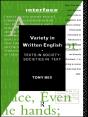 Variety In Written English - Preview