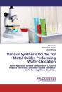 Various Synthesis Routes For Metal-Oxides Performing Water-Oxidation - Preview