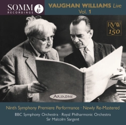 Capa do artigo Vaughan Williams: Live - CD