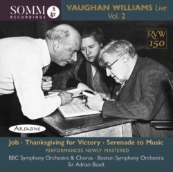 Capa do artigo Vaughan Williams: Live - CD