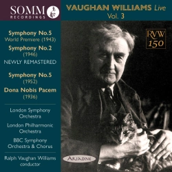 Capa do artigo Vaughan Williams Live, Vol. 3 - CD