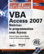 Capa do artigo Vba Access 2007 : Maitrisez La Programmation Sous Access
