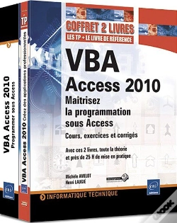Capa do artigo Vba Access 2010 - Coffret De 2 Livres : Maitrisez La Programmation Sous Access