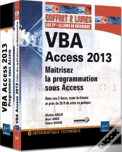 Capa do artigo Vba Access 2013 ; Coffret ; Maîtrisez La Programmation Sous Access