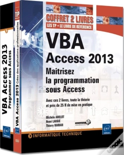 Capa do artigo Vba Access 2013 ; Coffret ; Maîtrisez La Programmation Sous Access
