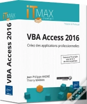 Vba Access 2016 ; Cours Et Exercices Corrigés ; Créez Des Applications Professionnelles