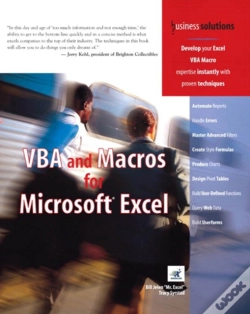 Capa do artigo Vba And Macros For Microsoft Excel