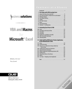 Capa do artigo Vba And Macros For Microsoft Excel