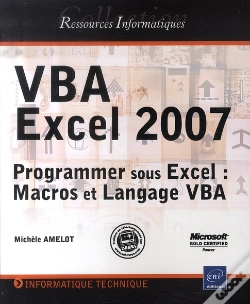 Capa do artigo Vba Excel 2007 ; Programmer Sous Excel ; Macros Et Langage Vba
