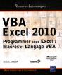 Vba Excel 2010 - Programmer Sous Excel : Macros Et Langage Vba - Preview