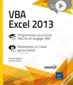 Capa do artigo Vba Excel 2013 ; Programmer Sous Excel ; Macros Et Langage Vba