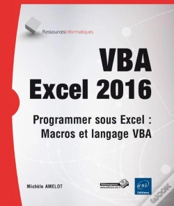 Capa do artigo Vba Excel 2016 - Programmer Sous Excel : Macros Et Langage Vba