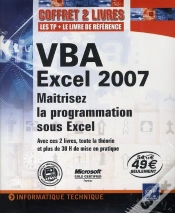 Capa do artigo Vba Excel ; Maîtrisez La Programmation Sous Excel (Édition 2007)