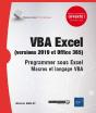 Vba Excel (Version 2019 Et Office 365) - Programmer Sous Excel : Macros Et Langage Vba - Preview