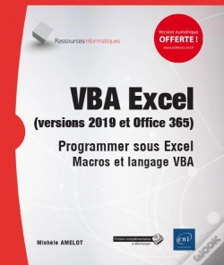 Capa do artigo Vba Excel (Version 2019 Et Office 365) - Programmer Sous Excel : Macros Et Langage Vba