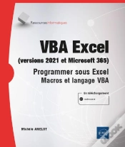 Capa do artigo Vba Excel (Versions 2021 Et Microsoft 365) - Programmer Sous Excel : Macros Et Langage Vba