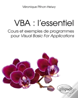 Capa do artigo Vba : L'Essentiel : Cours Et Exemples De Programmes Pour Visual Basic For Applications